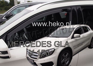 Mercedes GLA X156 2013-2020 (predné) - deflektory Heko