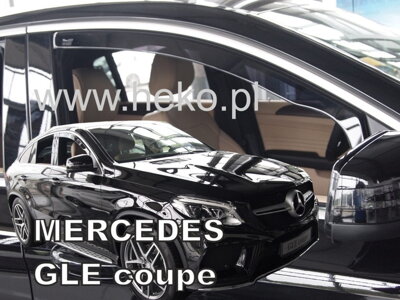Mercedes GLE Coupe C292 2015-2019 (predné) - deflektory Heko