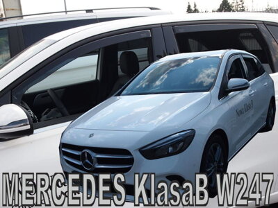 Mercedes B W247 od 2019 (so zadnými) - deflektory Heko