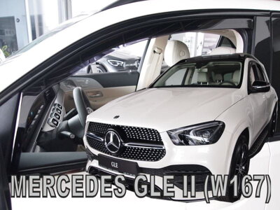 Mercedes GLE W167 od 2019 (predné) - deflektory Heko