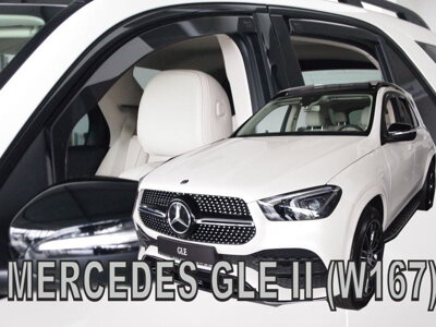 Mercedes GLE W167 od 2019 (so zadnými) - deflektory Heko