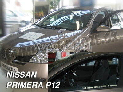 Nissan Primera 2002-2008 (predné) - deflektory Heko