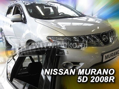 Nissan Murano 2008-2014 (so zadnými) - deflektory Heko