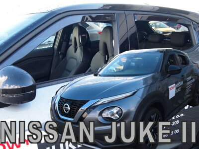 Nissan Juke od 2020 (so zadnými) - deflektory Heko