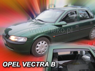 Opel Vectra B Sedan 1996-2002 (so zadnými) - deflektory Heko