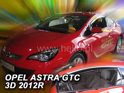 Opel Astra H GTC od 2010 (predné) - deflektory Heko
