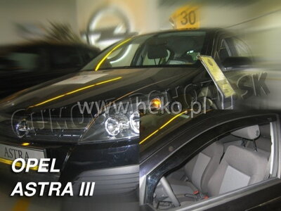Opel Astra H 4/5-dverí 2004-2014 (predné) - deflektory Heko