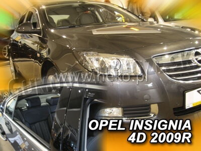 Opel Insignia Sedan 2009-2017 (so zadnými) - deflektory Heko