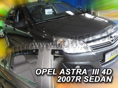 Opel Astra H Sedan 2004-2014 (so zadnými) - deflektory Heko
