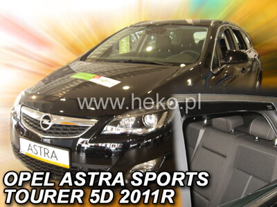Opel Astra J Sport Tourer 2011-2015 (so zadnými) - deflektory Heko