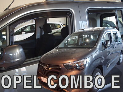Opel Combo E od 2018 (so zadnými) - deflektory Heko
