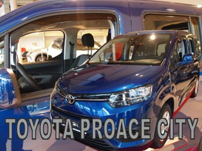 Toyota ProAce City od 2019 (so zadnými) - deflektory Heko