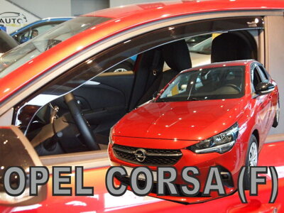 Opel Corsa F od 2019 (predné) - deflektory Heko