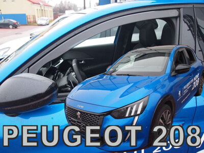 Peugeot 208 od 2019 (predné) - deflektory Heko