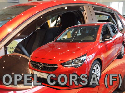 Opel Corsa F od 2019 (so zadnými) - deflektory Heko