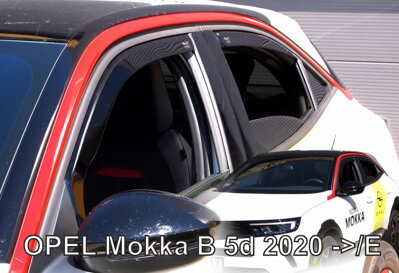 Opel Mokka od 2020 (predné) - deflektory Heko