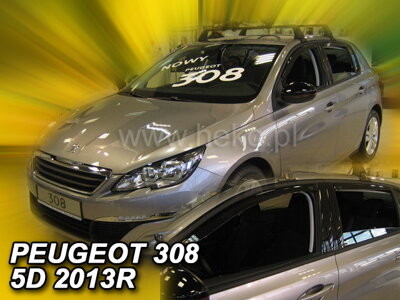 Peugeot 308 Htb 2013-2021 (so zadnými) - deflektory Heko