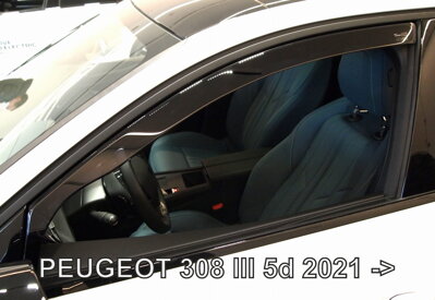 Peugeot 308 od 2022 (predné) - deflektory Heko