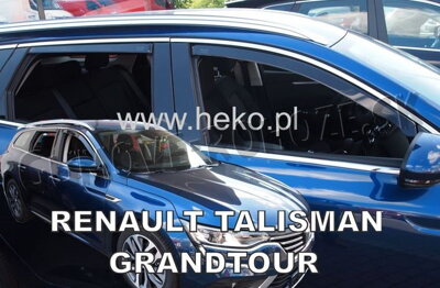 Renault Talisman Combi od 2015 (so zadnými) - deflektory Heko