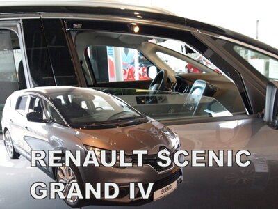 Renault Grand Scenic od 2016 (predné) - deflektory Heko