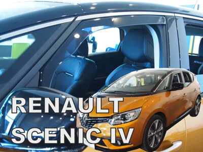 Renault Scenic od 2016 (predné) - deflektory Heko