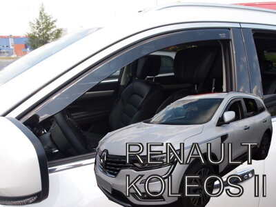 Renault Koleos od 2017 (predné) - deflektory Heko