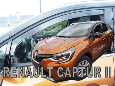 Renault Captur od 2020 (predné) - deflektory Heko