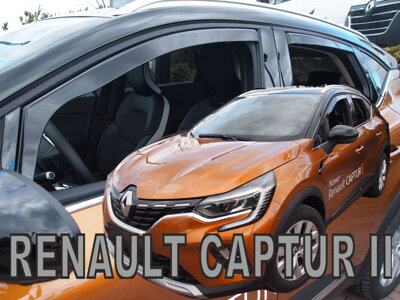 Renault Captur od 2020 (so zadnými) - deflektory Heko