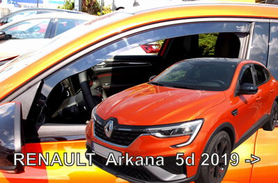 Renault Arkana od 2019 (predné) - deflektory Heko