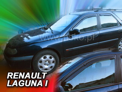 Renault Laguna 1994-2001 (predné) - deflektory Heko