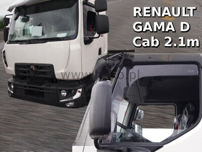 Renault Gama D Cab 2,1 od 2014 (predné) - deflektory Heko