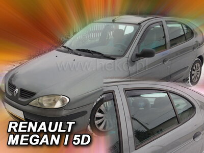 Renault Megane Htb 1996-2002 (so zadnými) - deflektory Heko