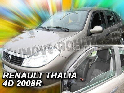 Renault Thalia od 2008 (predné) - deflektory Heko