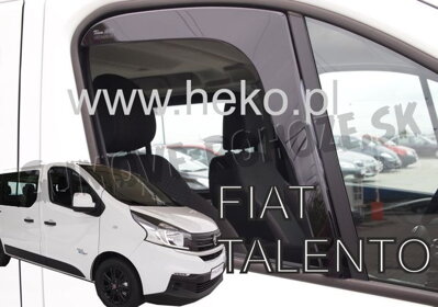 Fiat Talento od 2016 (predné) - deflektory Heko