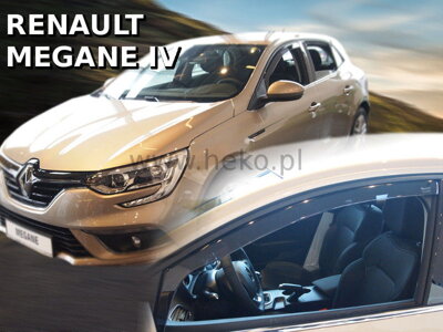 Renault Megane od 2016 (predné) - deflektory Heko