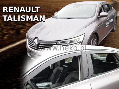 Renault Talisman Sedan od 2015 (so zadnými) - deflektory Heko