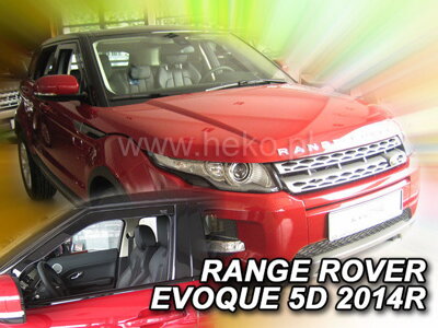 Land Rover Range Rover Evoque 2011-2019 (predné) - deflektory Heko