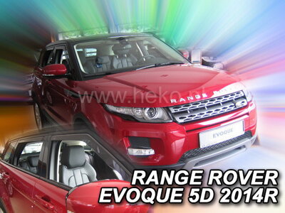Land Rover Range Rover Evoque 2011-2019 (so zadnými) - deflektory Heko