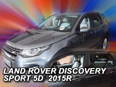 Land Rover Discovery Sport, 2014-2019 (so zadnými) - deflektory Heko