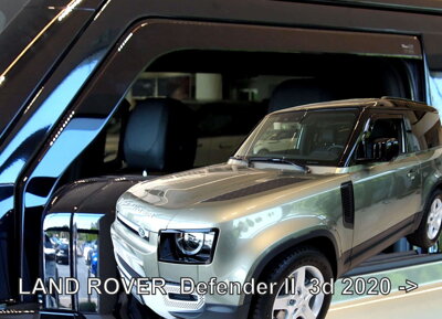 Land Rover Defender 3-dverový od 2020 (predné) - deflektory Heko