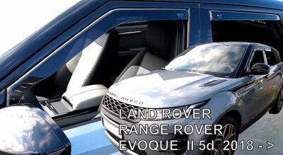Land Rover Range Rover Evoque od 2019 (so zadnými) - deflektory Heko