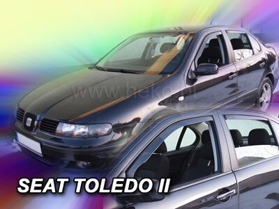 Seat Toledo 1999-2004 (so zadnými) - deflektory Heko
