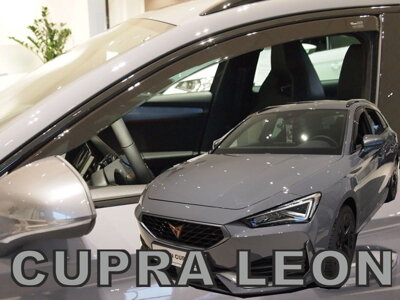 Cupra Leon od 2020 (predné) - deflektory Heko
