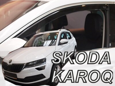 Škoda Karoq od 2017 (predné) - deflektory Heko