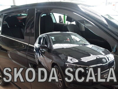 Škoda Scala od 2019 (so zadnými) - deflektory Heko