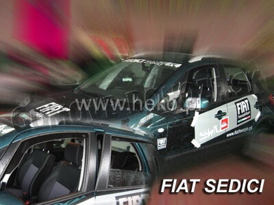 Fiat Sedici 2006-2010 (predné) - deflektory Heko