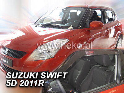 Suzuki Swift 2010-2017 (predné) - deflektory Heko