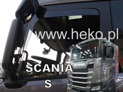 Scania séria S / R od 2016 (predné) - deflektory Heko