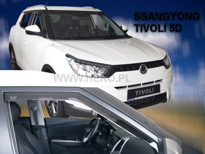 Ssangyong Tivoli od 2015 (predné) - deflektory Heko