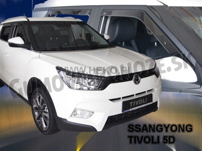 Ssangyong Tivoli od 2015 (so zadnými) - deflektory Heko